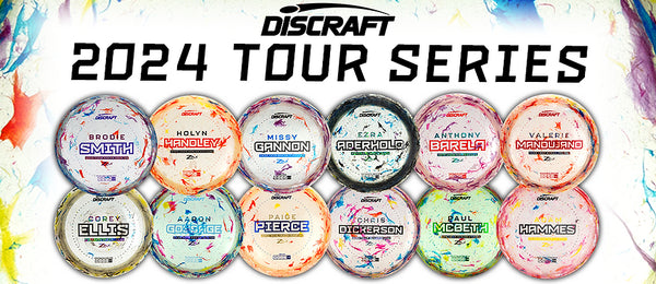 Discraft 2024 Tour Series Discs