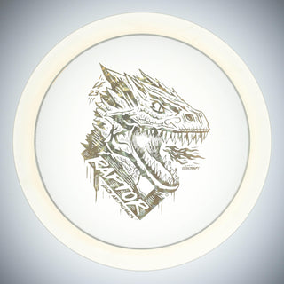 Clear (Gold Shatter) 170-172 Zach Arlinghaus CryZtal Raptor
