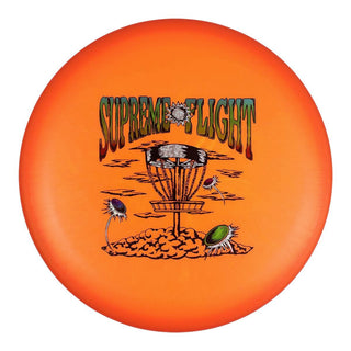 Orange (Rainbow & Silver Stars Small) 173-174 Supreme Flight Tri-Foil Big Z Luna