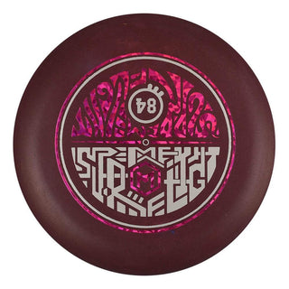 #3 Burgundy (Magenta Shatter/Silver Brushed) 173-174 Supreme Flight Rubber Blend Luna