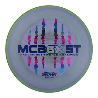 #1 (Blue Dark Matte/Winter Sunset) 170-172 Paul McBeth 6x Claw ESP Zone