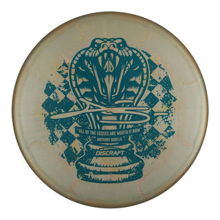 #23 (Teal Matte) 170-172 Anthony Barela "Checkmate" Titanium Colorshift Swirl Zone