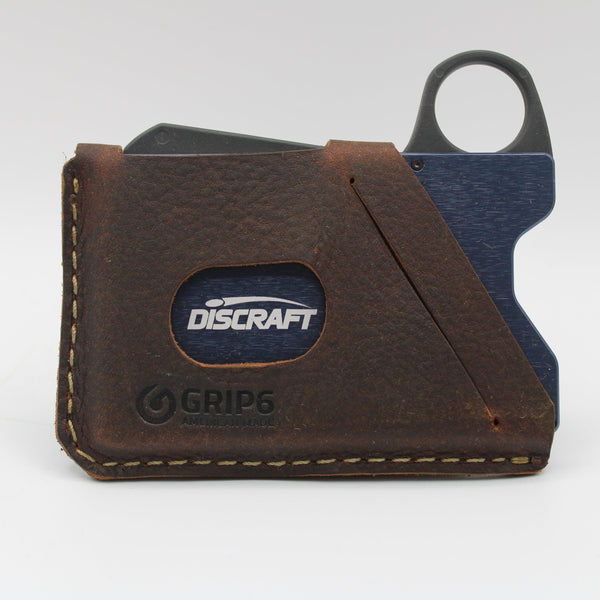Bluesteel / Brown / Discraft GRIP6 Wallet