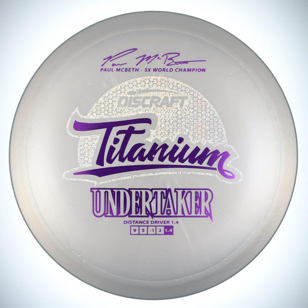 13 / 173-174 Paul McBeth 5x Titanium (Ti) Undertaker