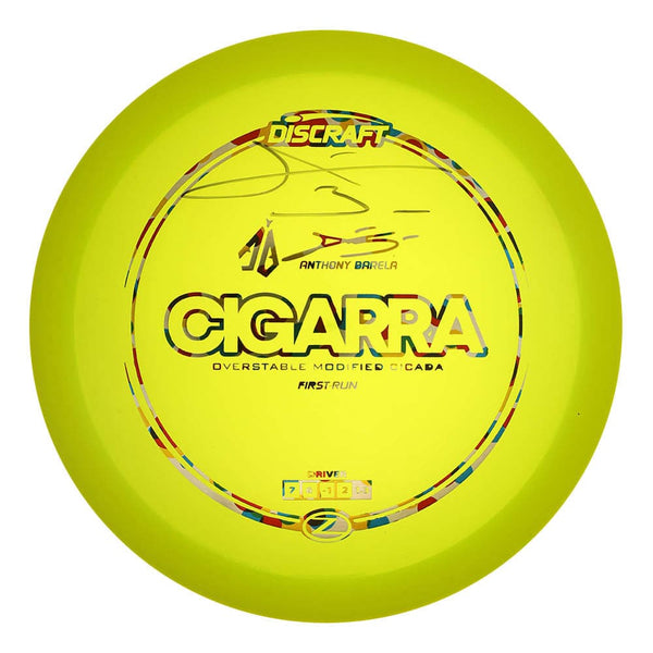 #9 Yellow (Wonderbread) 173-174 Anthony Barela Signed First Run Z Cigarra