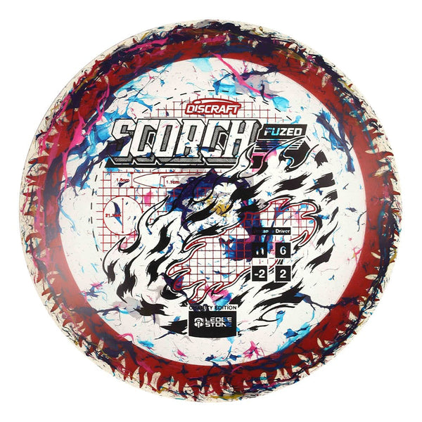 #125 Red Rim (EXACT DISC) 173-174 Charity Jawbreaker Z Flx Scorch w/ Solid ESP Rim