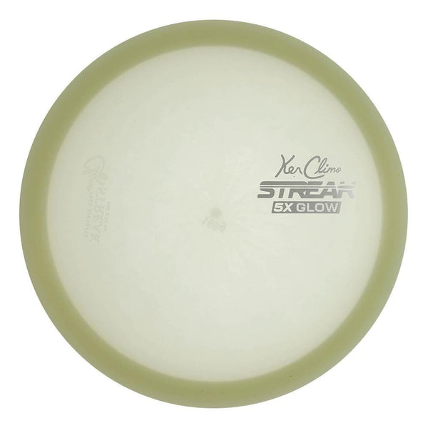 #5 (Silver Matte-Allic) 167-169 Climo Disc Golf 5x Glow Victory Line Streak