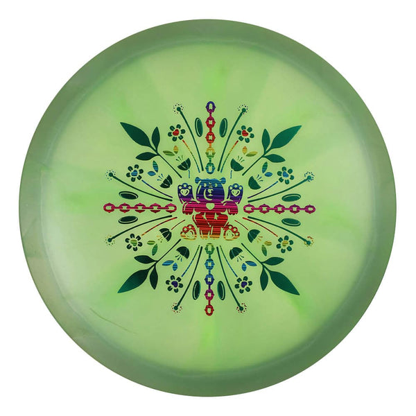 #12 (Rainbow Lasers/Green Metallic) 173-174 Brian Earhart Titanium (Ti) Swirl Cyclone