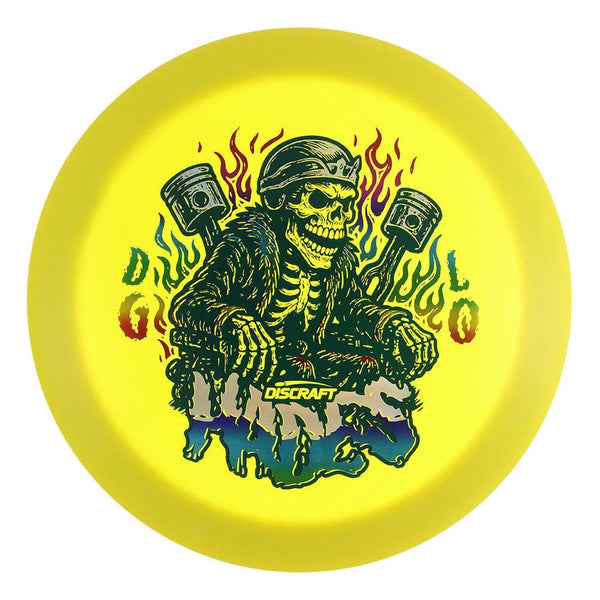 #8 Yellow (Teal Matte/Silver Holo/Rainbow) 173-174 DGLO Tri Foil ESP Solid Hades