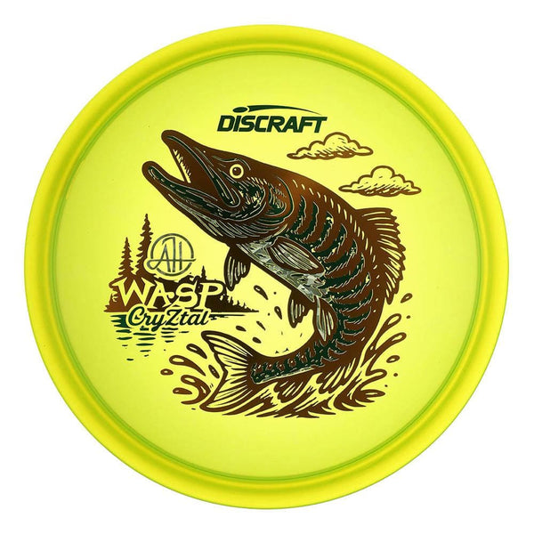 #12 Yellow (Copper Metallic/Green Metallic/Silver Shatter) 177+ Adam Hammes CryZtal Tri-Foil Wasp