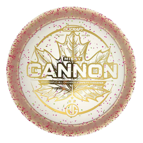 #23 Pink (Gold Metallic) 173-174 Missy Gannon Maple Hill Confetti Thrasher