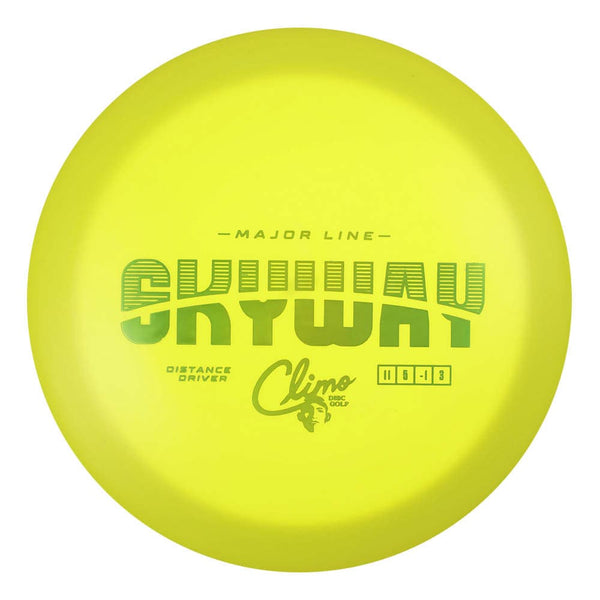 #15 Yellow (Pickle Holo) 170-172 Climo Disc Golf Major Line Skyway
