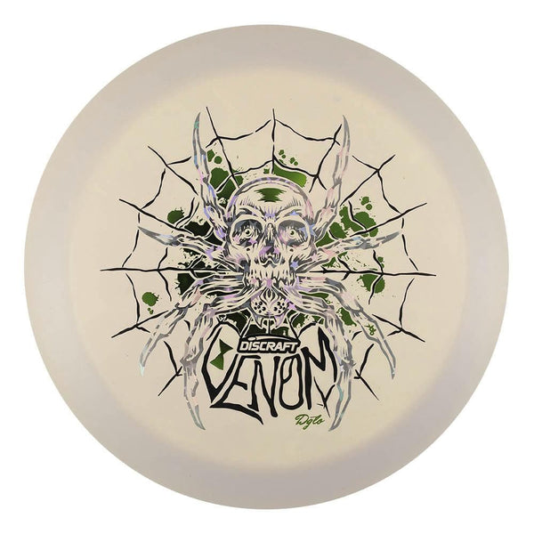 #13 White (Silver Stars/Pickle Metallic/Black) 173-174 DGLO Tri Foil ESP Solid Venom
