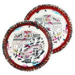 #17 Red 173-174 Charity Jawbreaker Z Flx Scorch w/ Solid ESP Rim