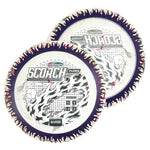#7 Purple 170-172 Charity Jawbreaker Z Flx Scorch w/ Solid ESP Rim
