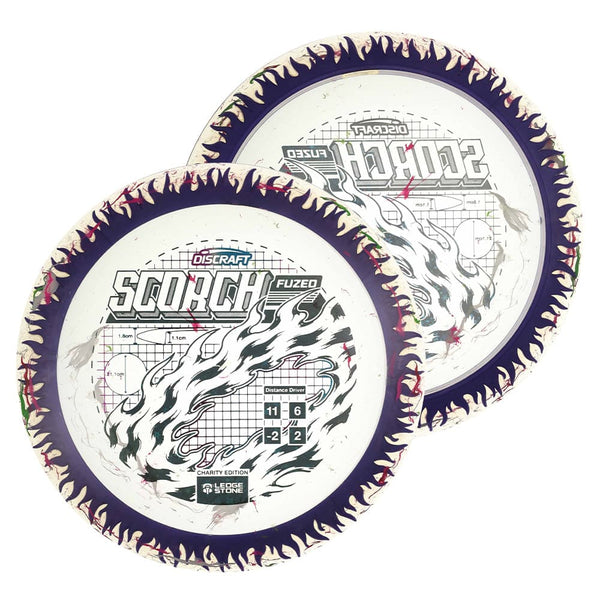 #7 Purple 170-172 Charity Jawbreaker Z Flx Scorch w/ Solid ESP Rim