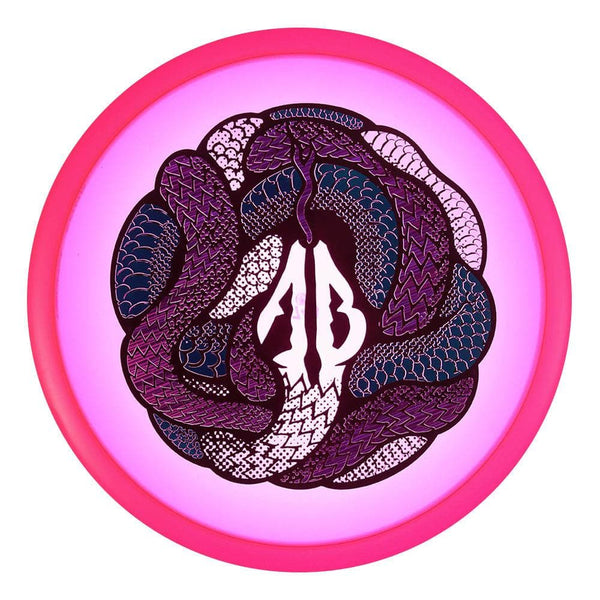 #12 Pink (Black/Purple Lasers/Teal Metallic) 173-174 Anthony Barela CryZtal Snake Pit Zone