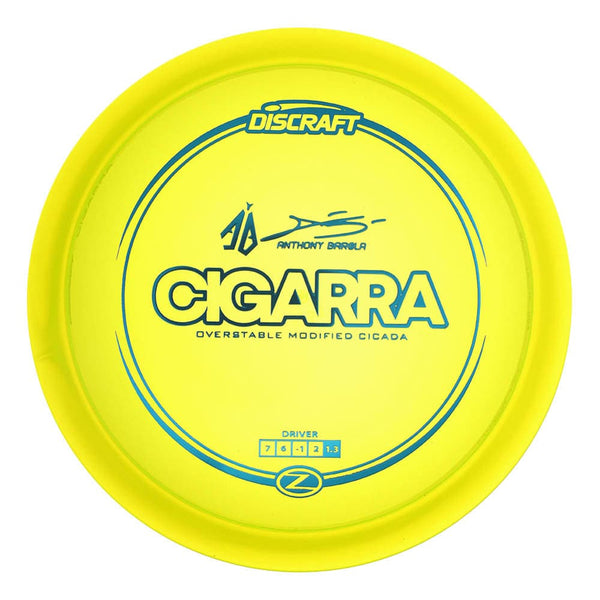 #13 Yellow (Blue Metallic) 175-176 Anthony Barela Z Cigarra