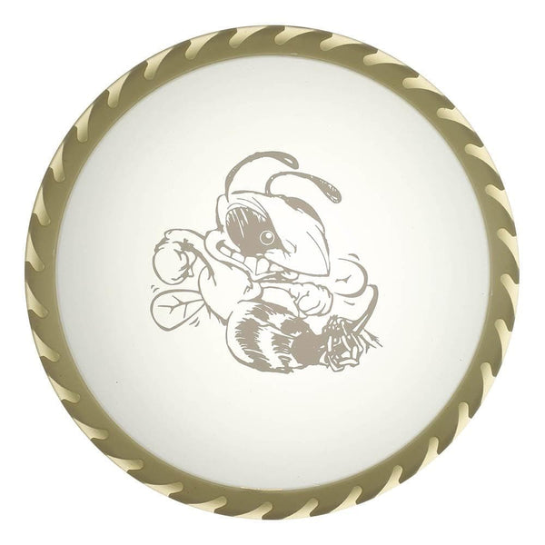 #20 Clear/White (White Matte) 177+ Fuzed Line Buzzz with Bee Stamp (Vault Reserves)