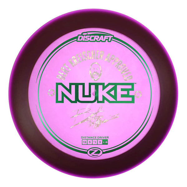 #14 Red-Purple (Green Metallic/Silver Shatter) 170-172 Bert Kreischer Z Nuke