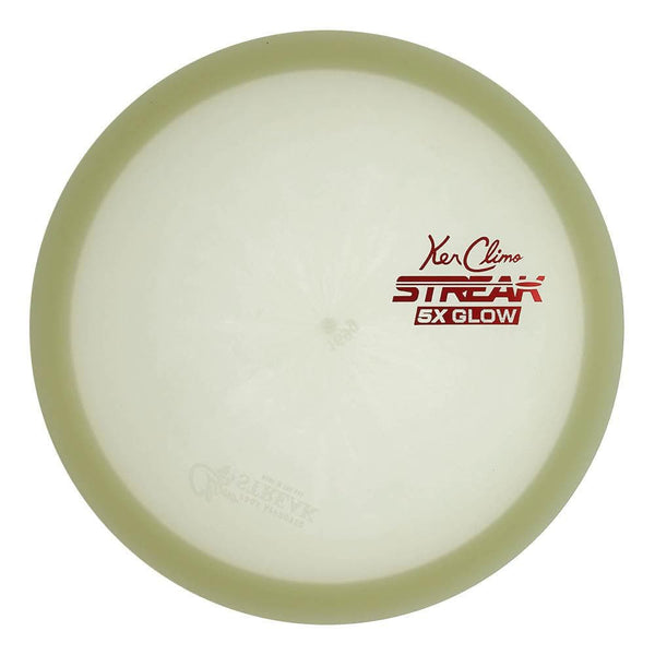 #4 (Red Metallic) 167-169 Climo Disc Golf 5x Glow Victory Line Streak
