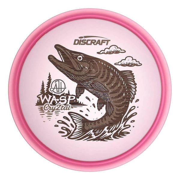 #11 Pink (Wood Grain/Gold Brushed/Silver Brushed) 177+ Adam Hammes CryZtal Tri-Foil Wasp