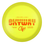 #14 Yellow (Orange Matte) 170-172 Climo Disc Golf Major Line Skyway