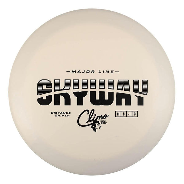 #16 White (Black) 175-176 Climo Disc Golf Major Line Skyway