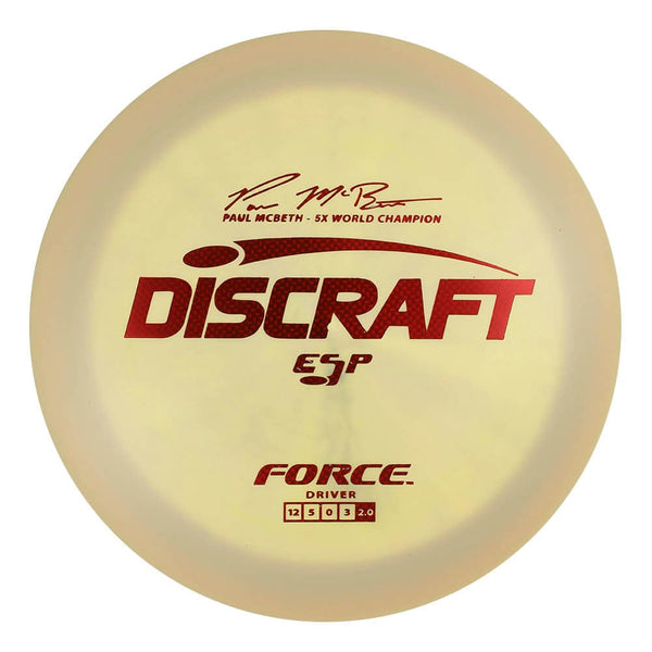 #44 (Red Weave) 173-174 Paul McBeth 5x ESP Force