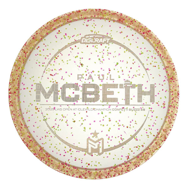 #26 Pink-Yellow Confetti (Circuit Board) 175-176 Paul McBeth Victory Edition Z Confetti Buzzz SS