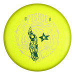 #36 Yellow (White Matte & Blue Flowers) 173-174 Z Glo Sparkle Fierce