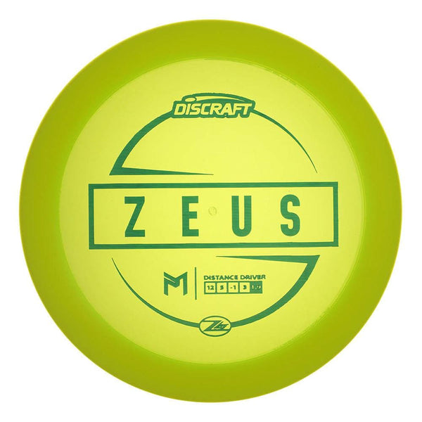 #7 Yellow (Teal Matte) 160-163 Paul McBeth Z Lite Zeus