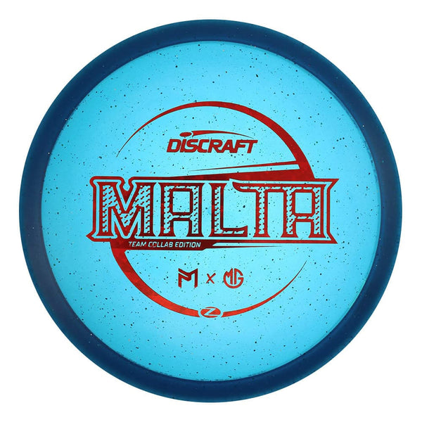 #5 Blue (Red Shatter) 175-176 Paul McBeth & Missy Gannon Z Sparkle Malta Collaboration