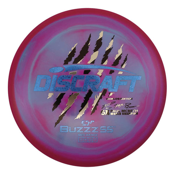 #198 (Blue Sparkle Stars/Zebra) 177+ 2026 Worlds 6 Claw Buzzz SS #1
