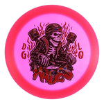 #6 Pink (Black/Wonderbread/Red Metallic) 173-174 DGLO Tri Foil ESP Solid Hades