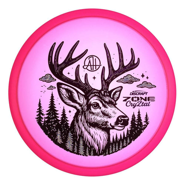 #32 Pink (Black/Purple Metallic/Spirograph) 175-176 Adam Hammes CryZtal Tri-Foil Zone