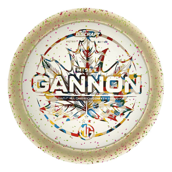 #21 Clear (Wonderbread) 173-174 Missy Gannon Maple Hill Confetti Thrasher