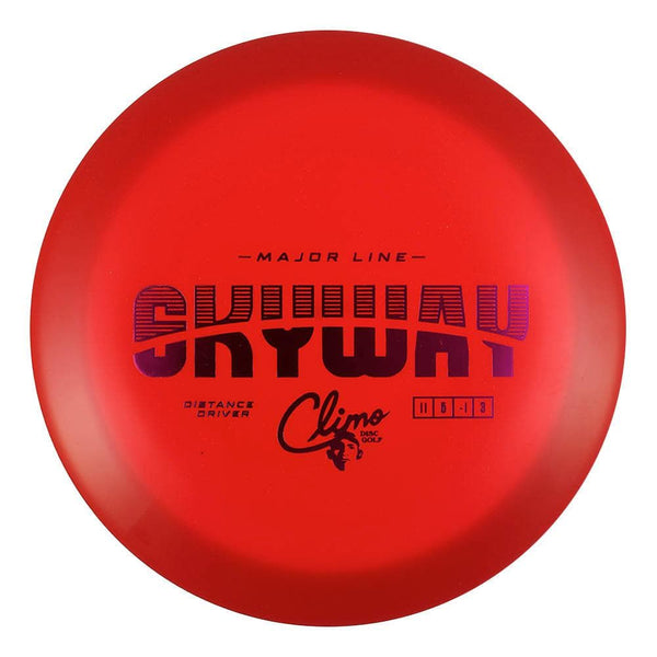 #15 Red (Magenta Metallic) 175-176 Climo Disc Golf Major Line Skyway