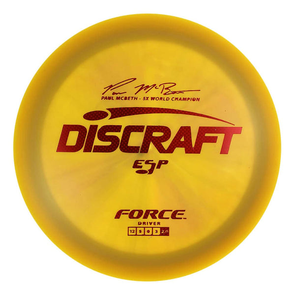 #43 (Red Weave) 173-174 Paul McBeth 5x ESP Force