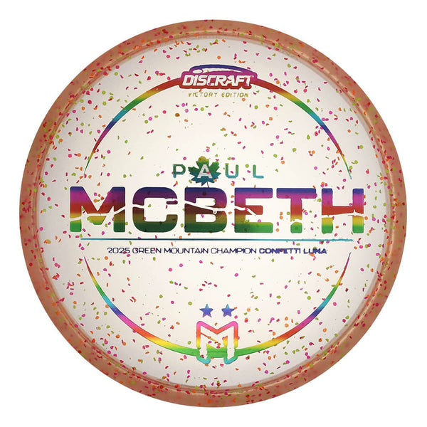 #16 Pink (Rainbow) 173-174 Paul McBeth Victory Edition Z Confetti Luna