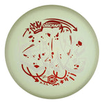 #19 UV Glo Blue (White Matte & Red Holo) 173-174 Paul McBeth UV Z Glo 'Graffiti' Zone