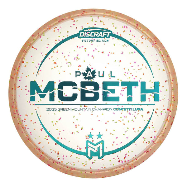 #44 Pink Hue (Teal Metallic) 173-174 Paul McBeth Victory Edition Z Confetti Luna