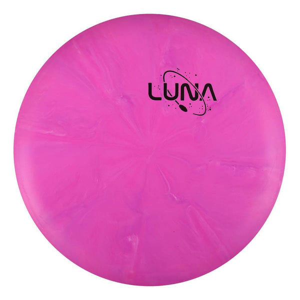 #36 Pink-Purples (Black) 175-176 LE Paul McBeth Soft Swirl Luna w/ Mini Luna Stamp