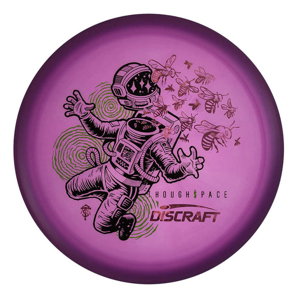 #10 Purple Vessel (Black/Pink Flowers/Colorshift) 173-174 Discraft x Thoughtspace Discs