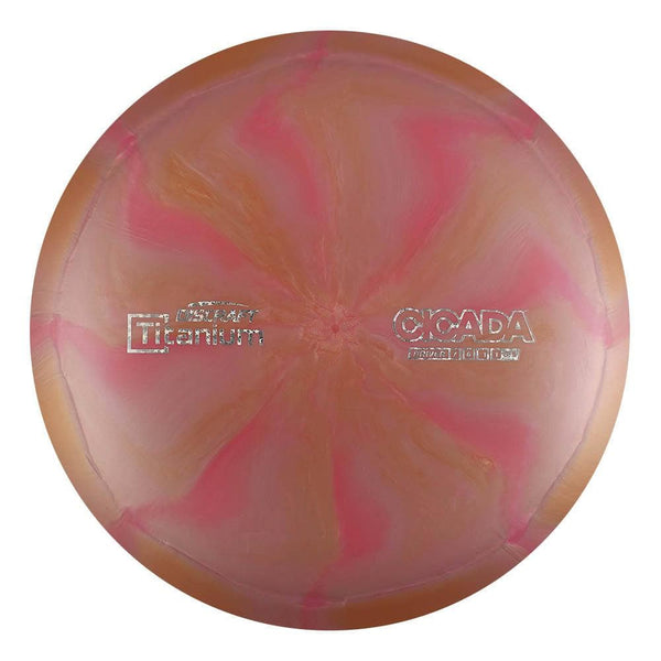 #26 (Silver Sparkle Stars) 175-176 Titanium (Ti) Swirl Cicada