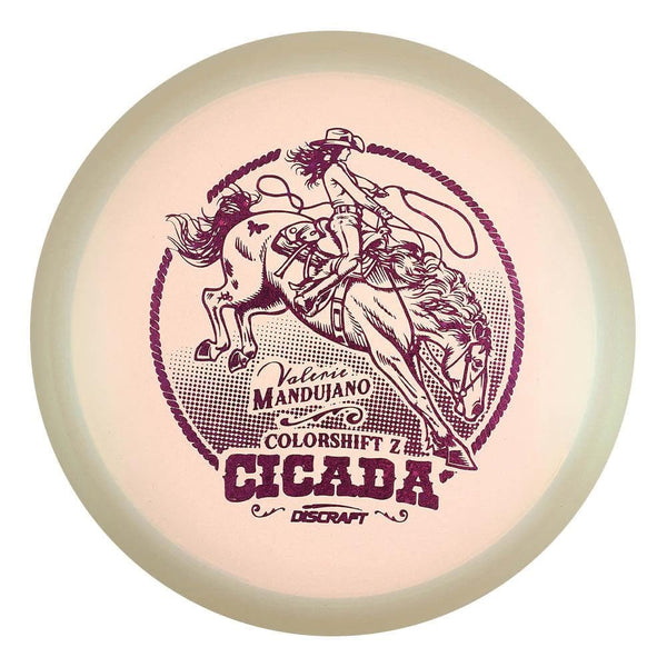 #15 Clear (Magenta Sparkle Stars) 175-176 Valerie Mandujano Colorshift Z Cicada