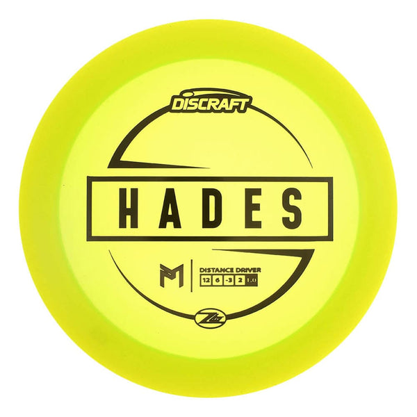 #19 Yellow (Black) 160-163 Paul McBeth Z Lite Hades