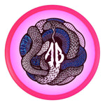 #10 Pink (Black/Diamond Plate/Blue Pebbles) 173-174 Anthony Barela CryZtal Snake Pit Zone