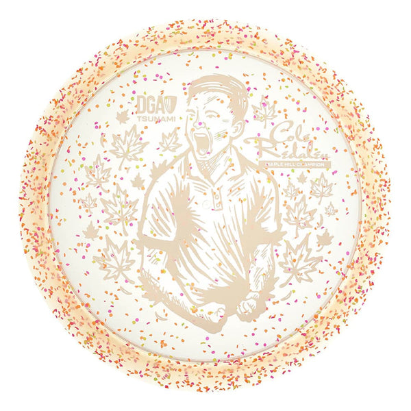 #4 Orange-Pink (White Matte) 175-176 Cole Redalen Maple Hill Confetti Tsunami