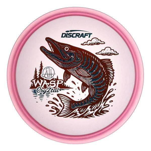 #8 Pink (Brown Matte/Teal Metallic/Money) 177+ Adam Hammes CryZtal Tri-Foil Wasp